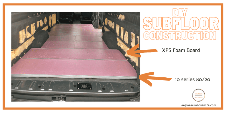 van subfloor construction