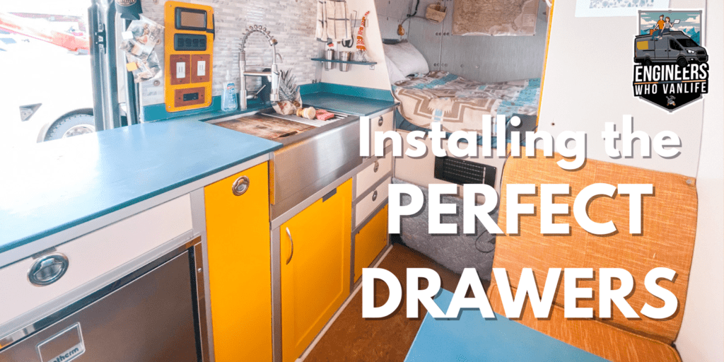DIY Guide to the Perfect 80/20 Camper Van Drawers