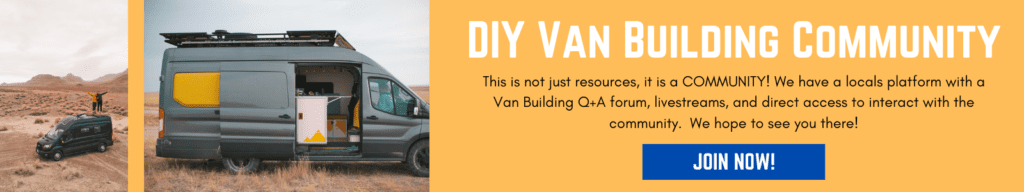 DIY Van Building Forum