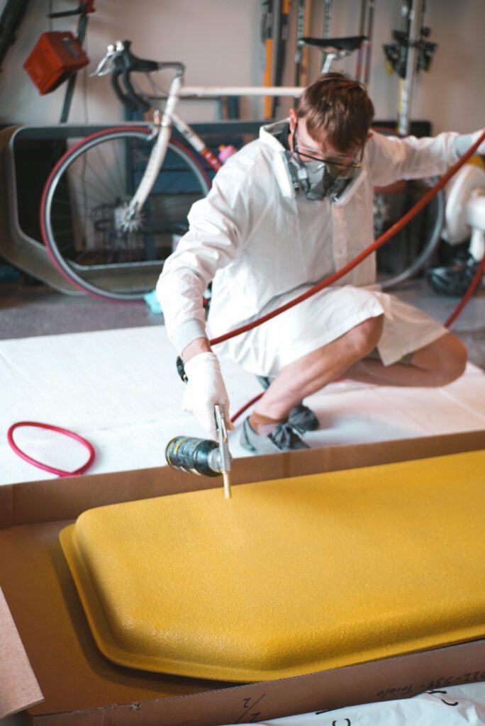 diy paint camper van flares