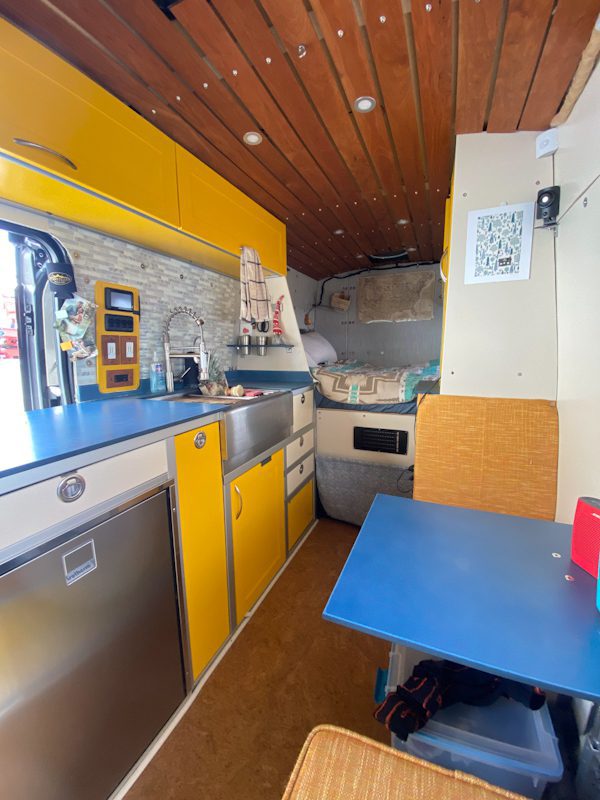 DIY Ford Transit Camper Van Conversion - Layout