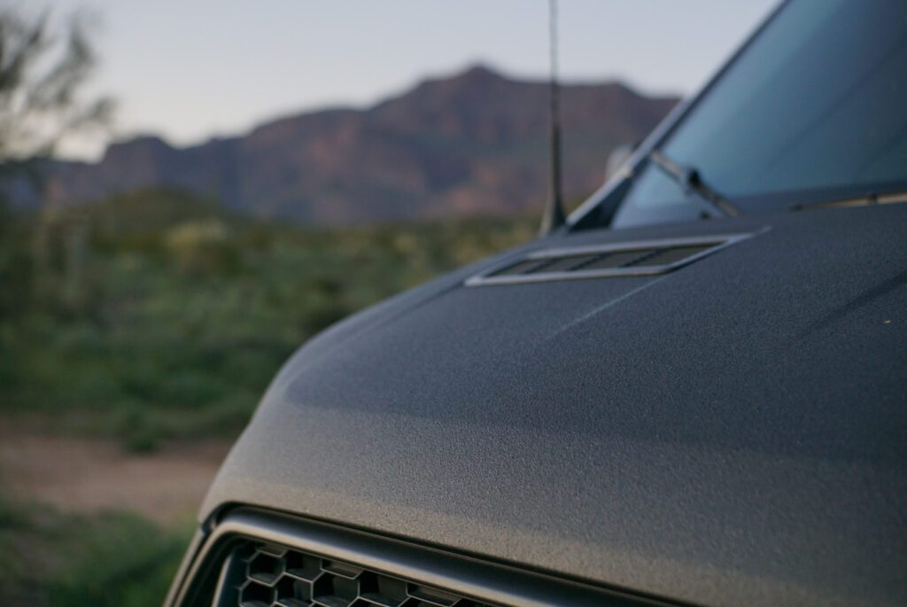 Raptor Liner Camper Van Hood
