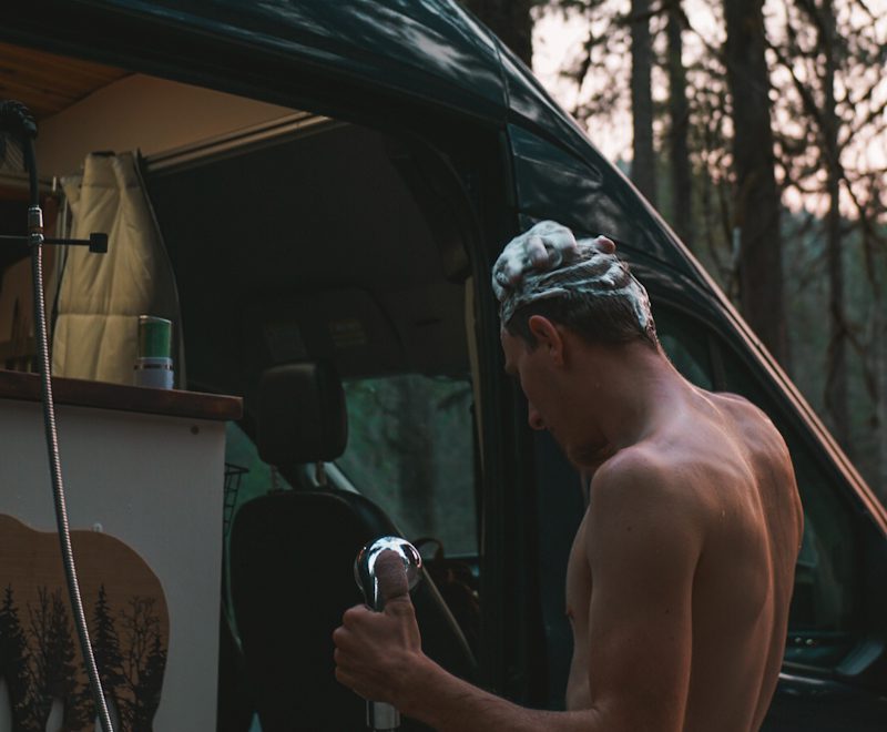 Van Life Shower Options