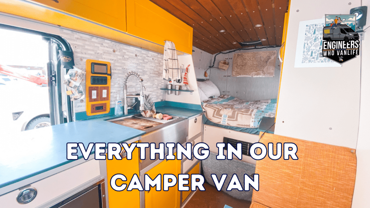 Complete Breakdown of Our DIY Ford Transit Camper Conversion