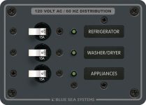 Ac Distribution Panel for Camper Van Electrical System